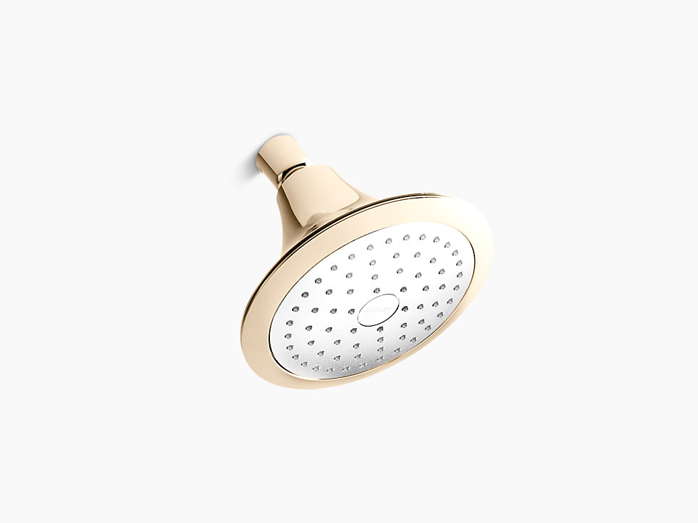 Finial®  5.5” Round Showerhead with Katalyst® Air-induction Spray